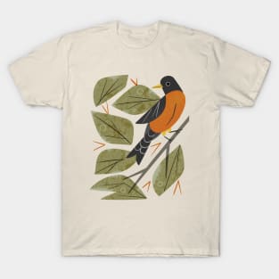 Perching Robin T-Shirt